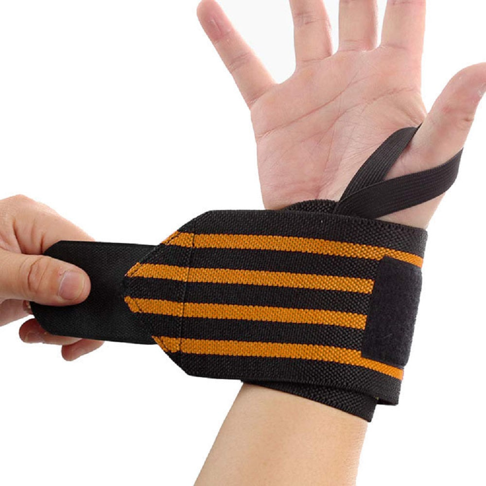 25/8 Life Heavy Duty Wrist Wraps (ORANGE)